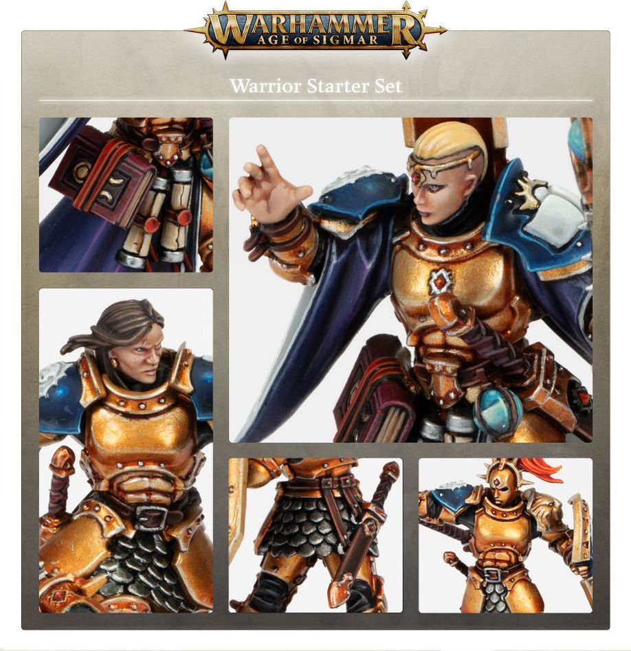 Warhammer Age of Sigmar - Set d'Initiation Guerrier - Neuf