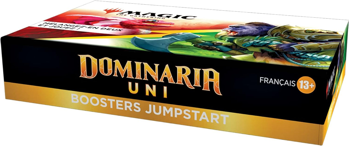 Magic the Gathering - Boite de 18 Boosters Jumpstart - Dominaria Uni en Français - Neuf sous blister