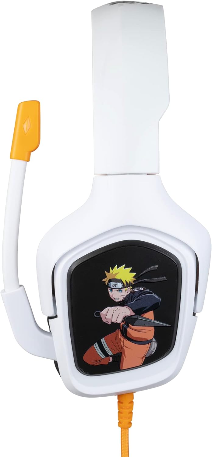 Casque Audio Gaming Filaire Naruto Shippuden - Konix - pour PS5, PS4, XBOX ou Switch - Neuf scellé