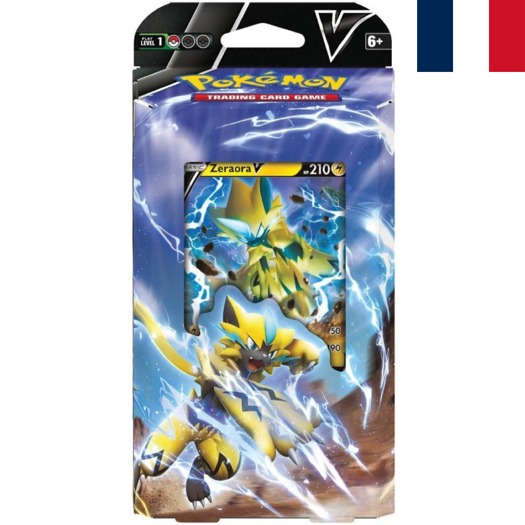 Pokémon - Deck Combat-V - Zeraora vs Deoxys - en français - Neuf scellé