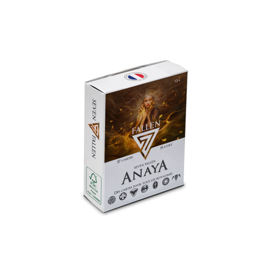 7 Fallen - Playset 57 Cartes Anaya - Neuf scellé