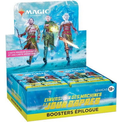 Magic the Gathering - Boite de 24 Boosters Epilogue - L'Invasion des Machines - Le Jour d'Apres en Français - Neuf sous blister