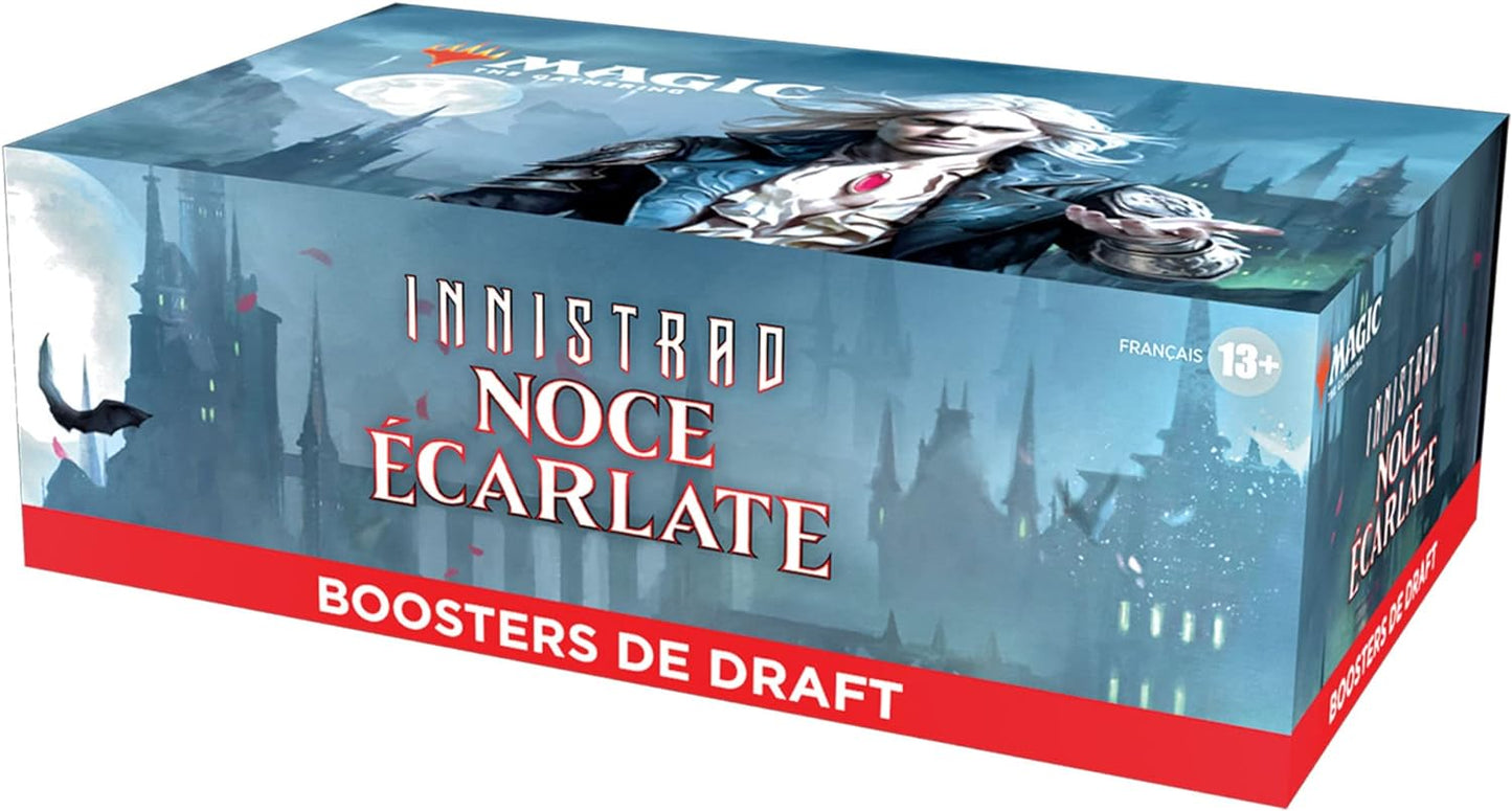 Magic the Gathering - Boite de 36 Boosters de Draft - Innistrad Noce Écarlate en Français - Neuf sous blister