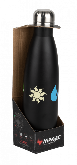 KONIX - BOUTEILLE ISOTHERME - MAGIC THE GATHERING - 5 COLORS - NEUF