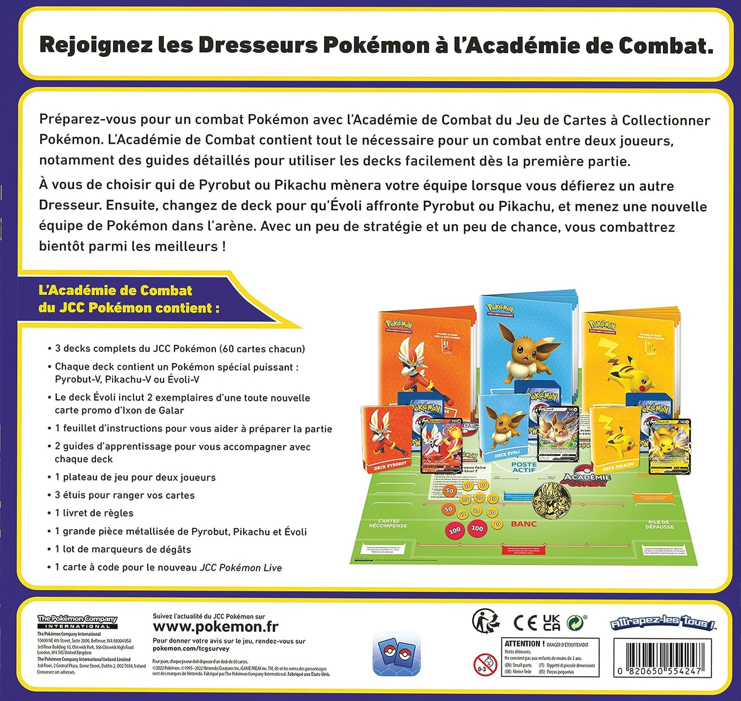 Pokémon - Coffret Académie de Combat 2022 - Neuf sous blister