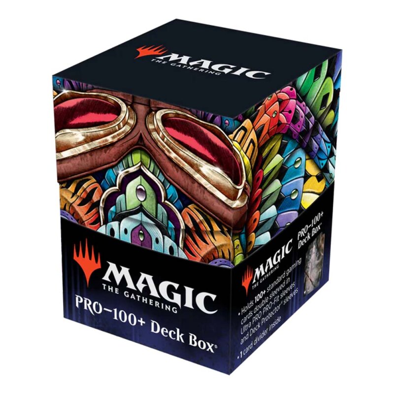 Magic the Gathering - Ultra Pro - Pro-100+ Deck Box - Les Cavernes Oubliées d'Ixalan - Quintorius Kand - Neuf sous blister