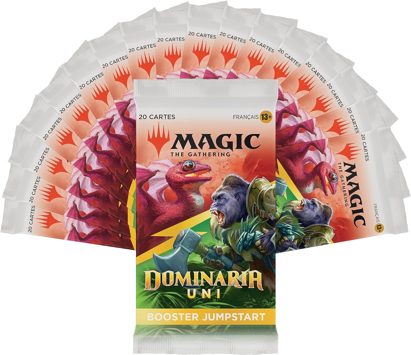 Magic the Gathering - Boite de 18 Boosters Jumpstart - Dominaria Uni en Français - Neuf sous blister