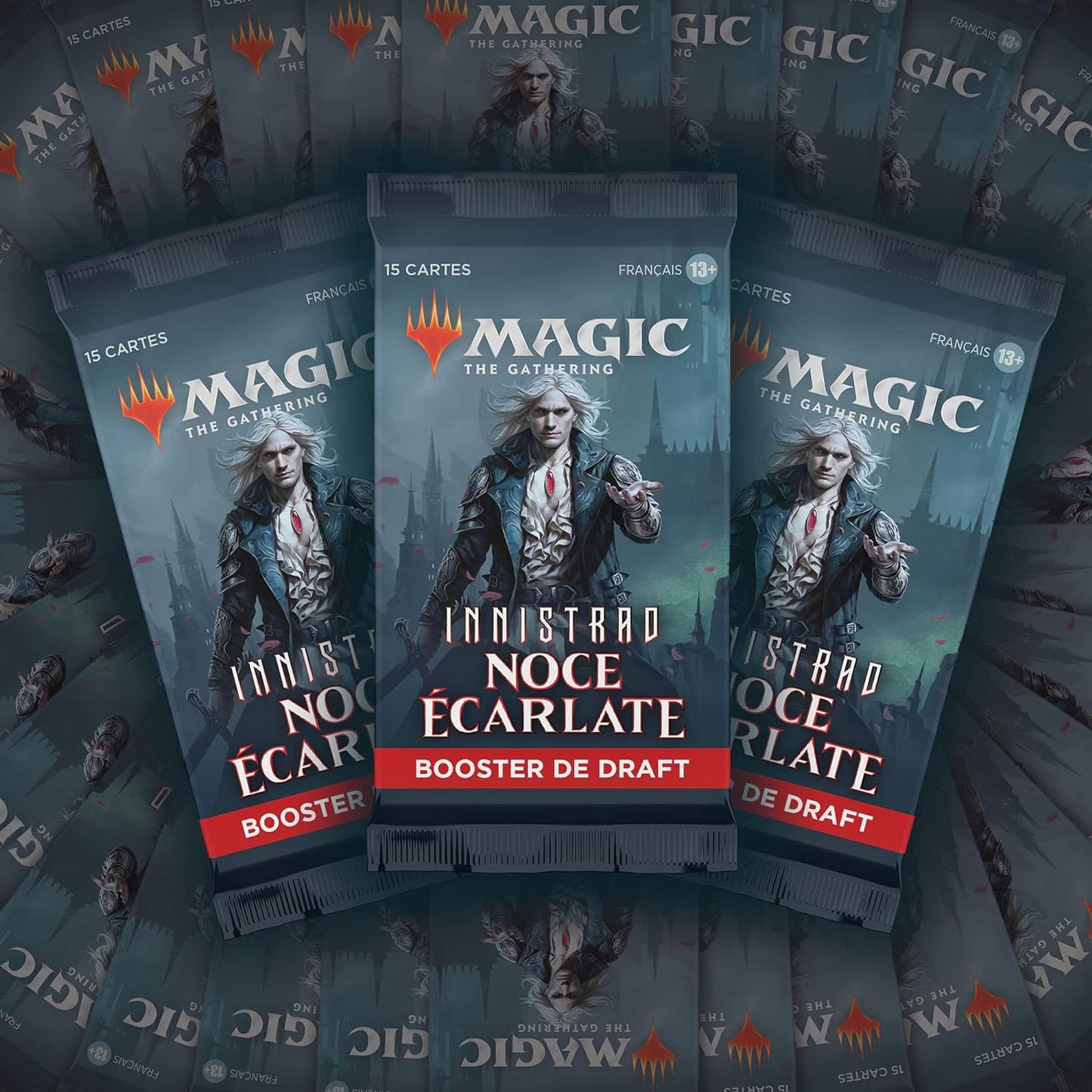 Magic the Gathering - Boite de 36 Boosters de Draft - Innistrad Noce Écarlate en Français - Neuf sous blister