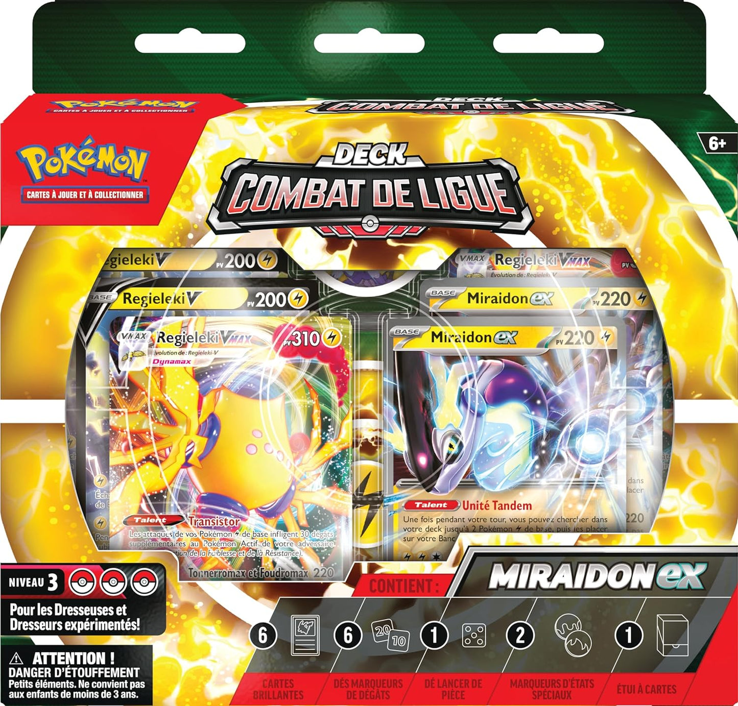 Pokémon - Deck Combat de Ligue - Miraidon-ex - en français - Neuf scellé