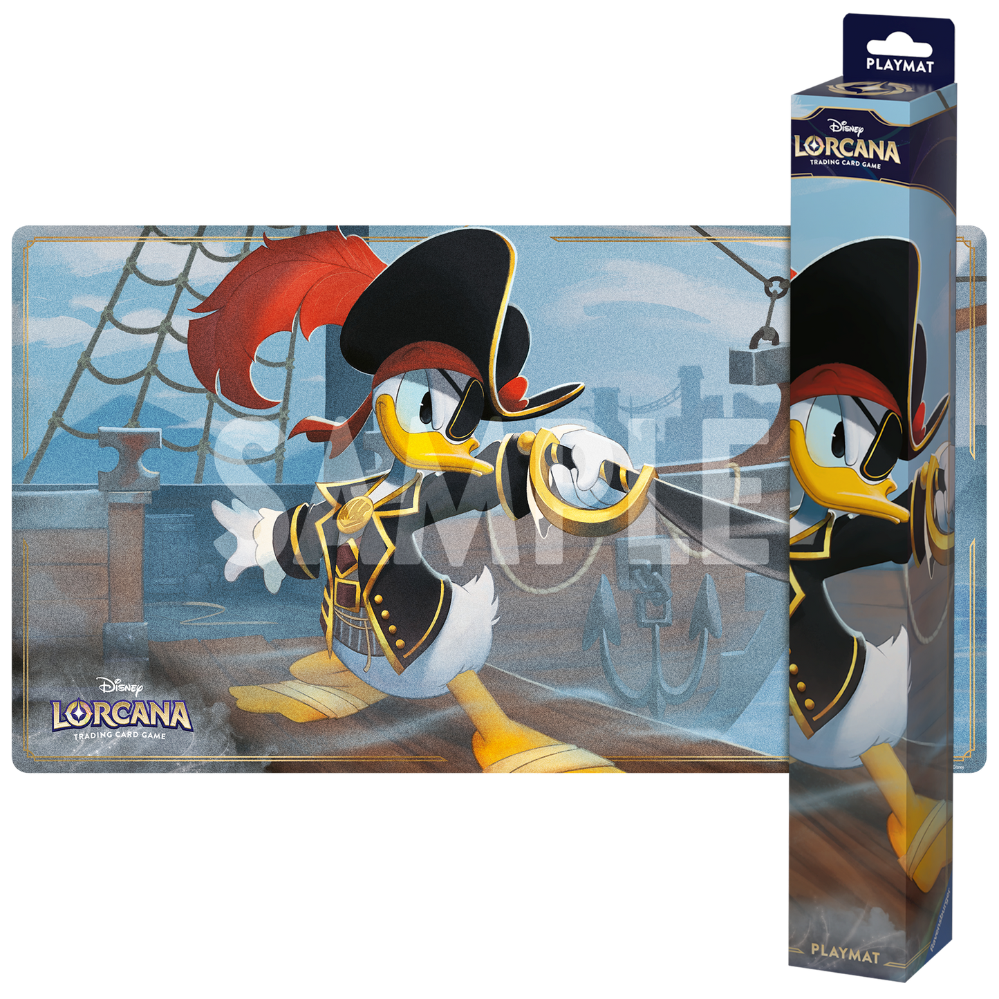 Disney Lorcana - La Mer Azurite - Tapis de Jeu - Playmat - Neuf