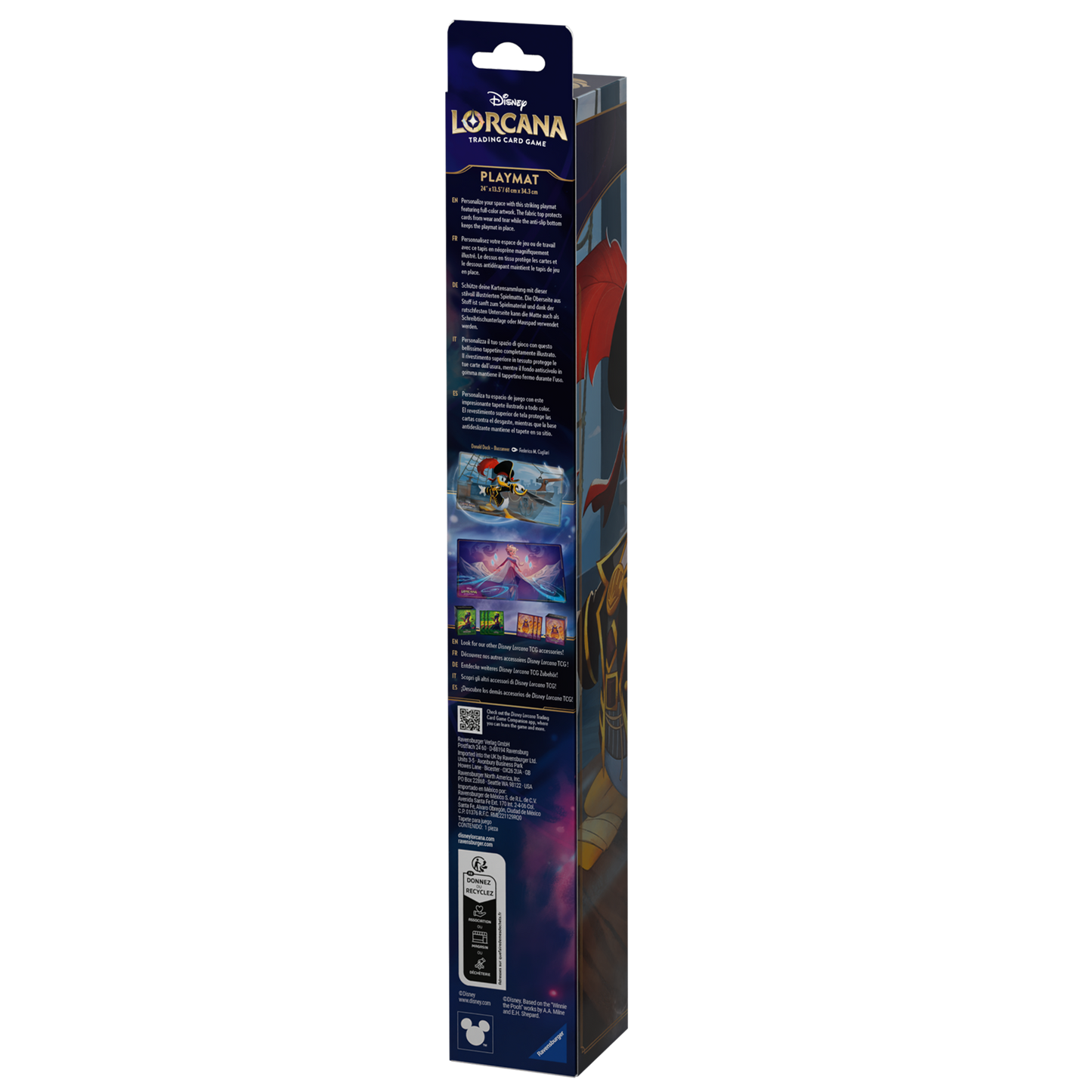 Disney Lorcana - La Mer Azurite - Tapis de Jeu - Playmat - Neuf