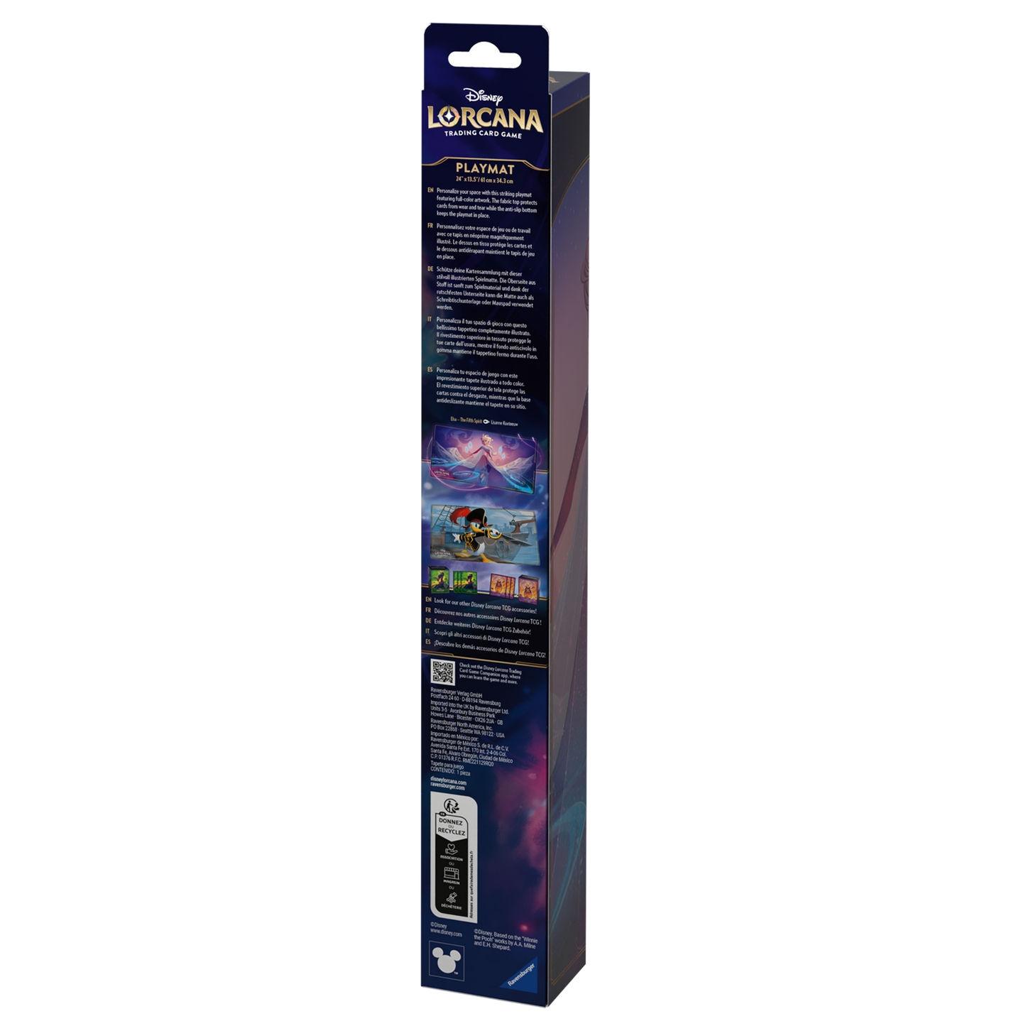 Disney Lorcana - La Mer Azurite - Tapis de Jeu - Playmat - Neuf