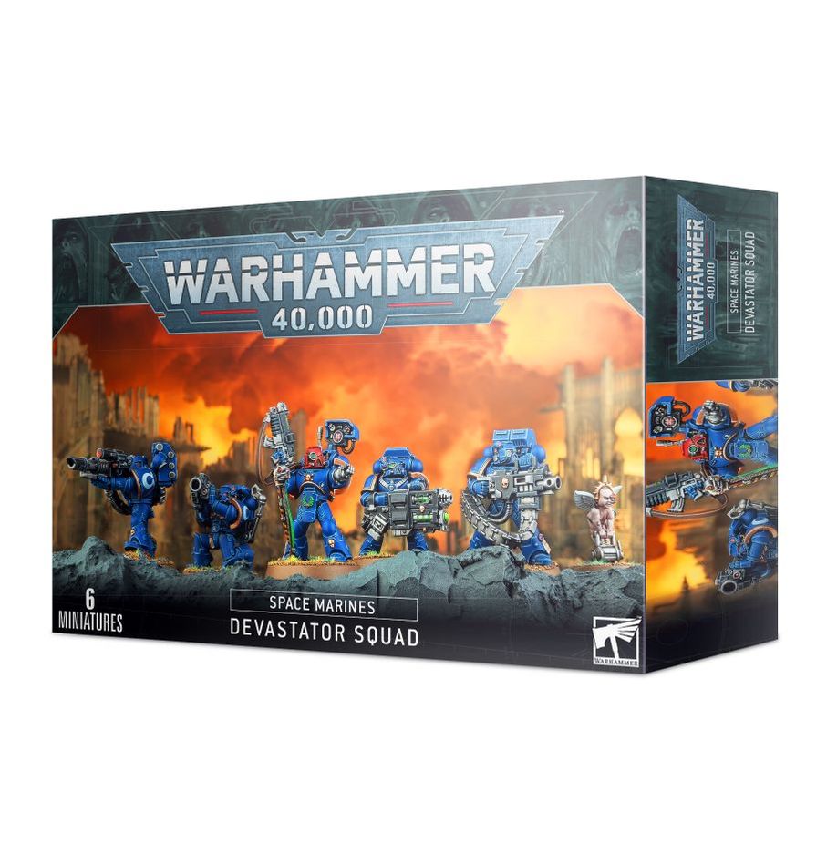 Warhammer 40,000 - Space Marines - Devastator Squad - Neuf sous blister