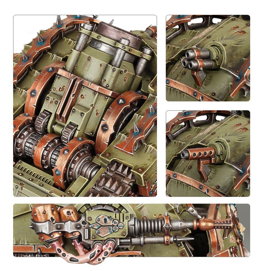 Warhammer 40,000 - Death Guard - Plagueburst Crawler - Neuf sous blister