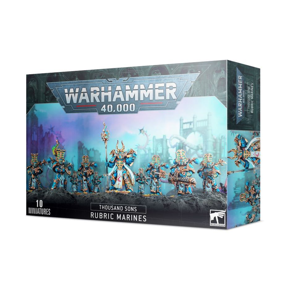 Warhammer 40,000 - Thousand Sons - Rubric Marines - Neuf sous blister