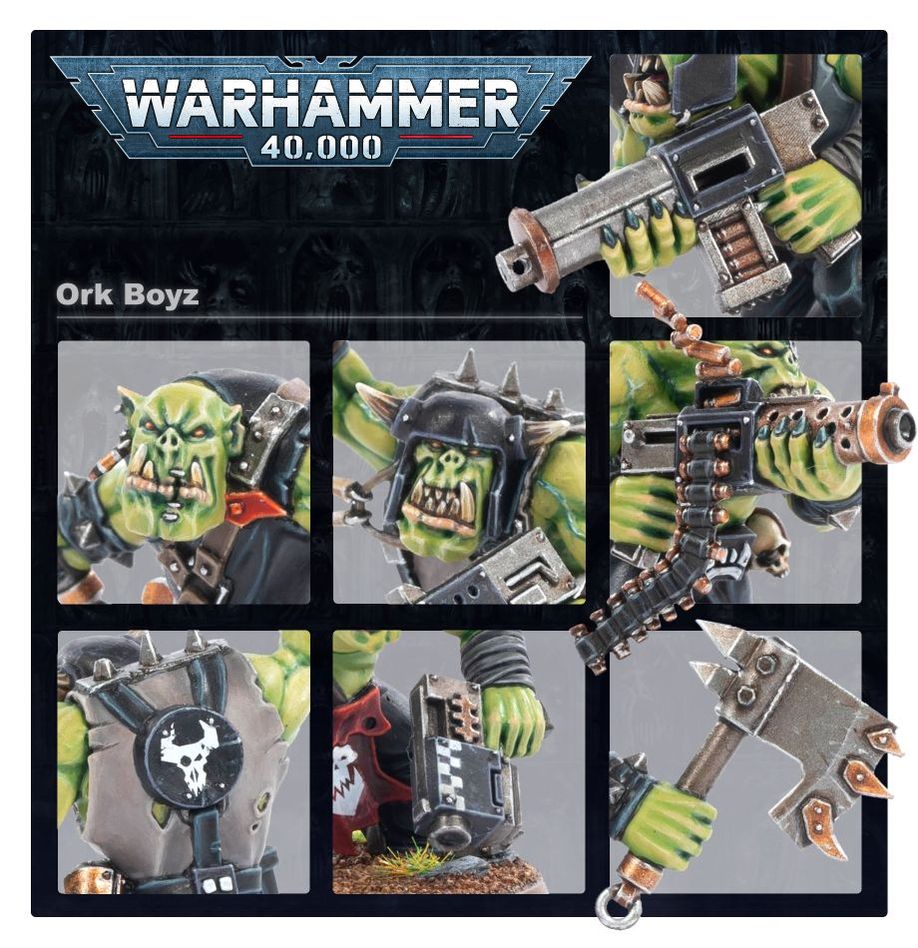 Warhammer 40,000 - Orks - Boyz - Neuf sous blister