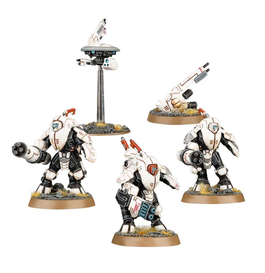 Warhammer 40,000 - Tau Empire - XV25 Stealth Battlesuits - Neuf sous blister