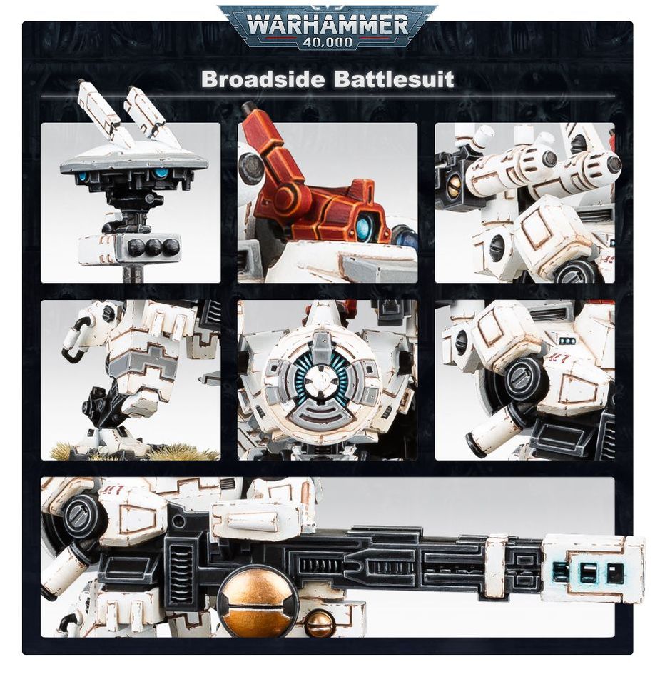 Warhammer 40,000 - Tau Empire - XV88 Broadside Battlesuit - Neuf