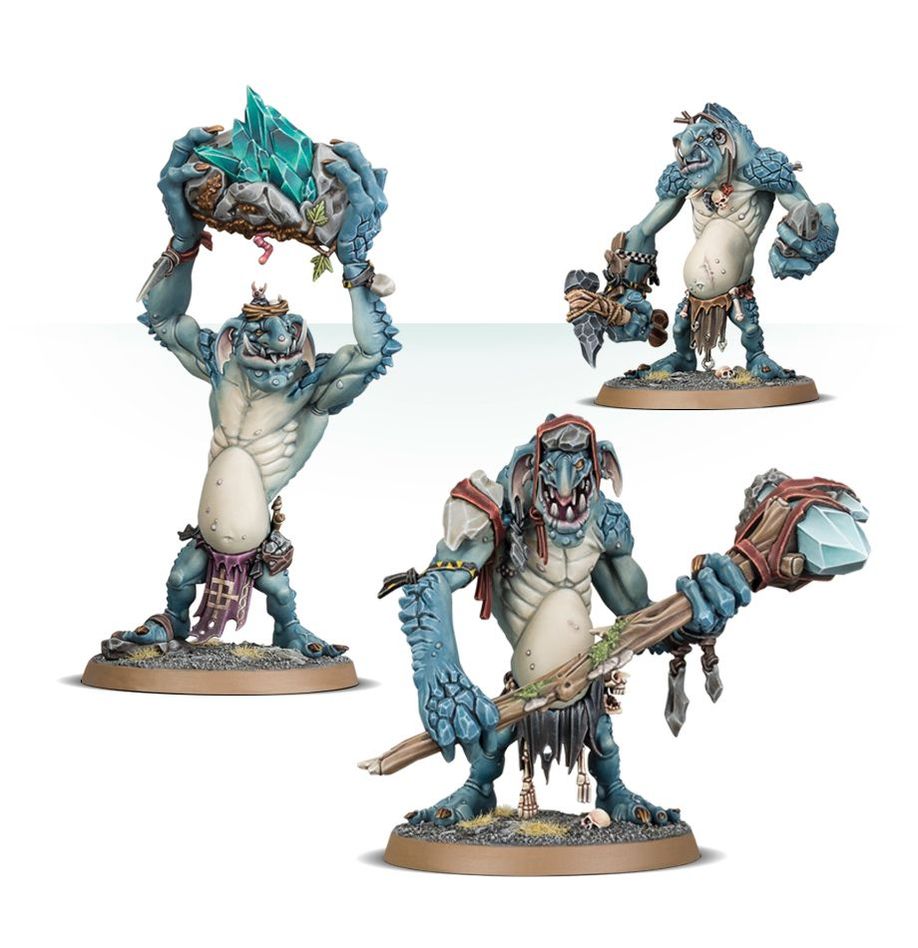 Warhammer Age of Sigmar - Gloomspite Gitz - Rockgut Troggoths - Neuf sous blister