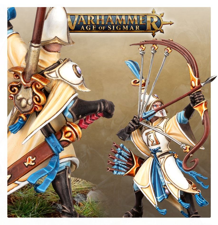 Warhammer Age of Sigmar - Lumineth Realm-Lords - Vanari Auralan Sentinels - Neuf