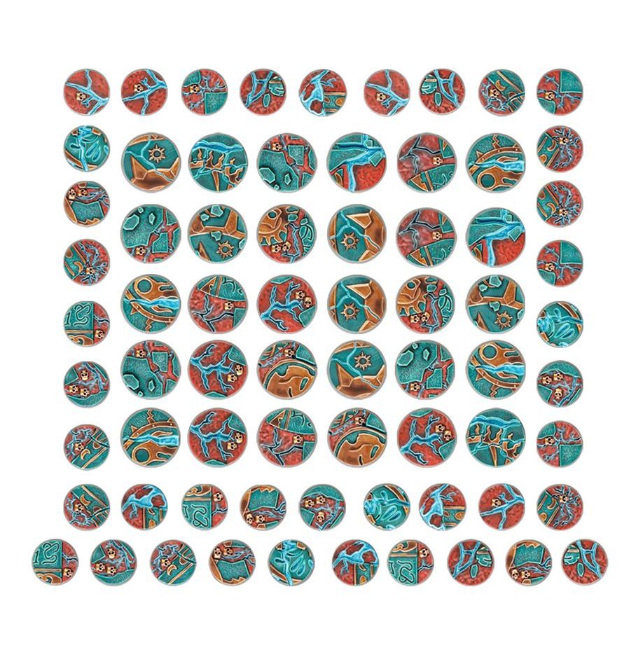Warhammer Age of Sigmar - Shattered Dominion - 25mm & 32mm Round Bases - Neuf