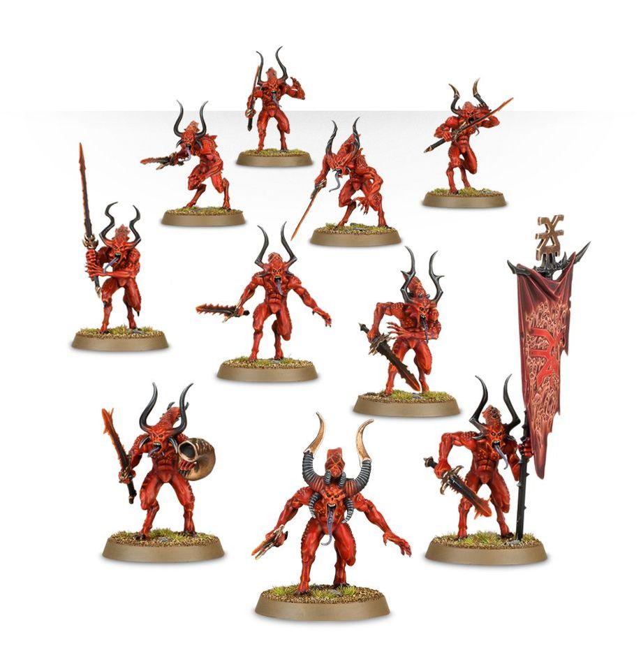 Warhammer 40,000 - Daemons Of Khorne - Bloodletters - Neuf sous blister