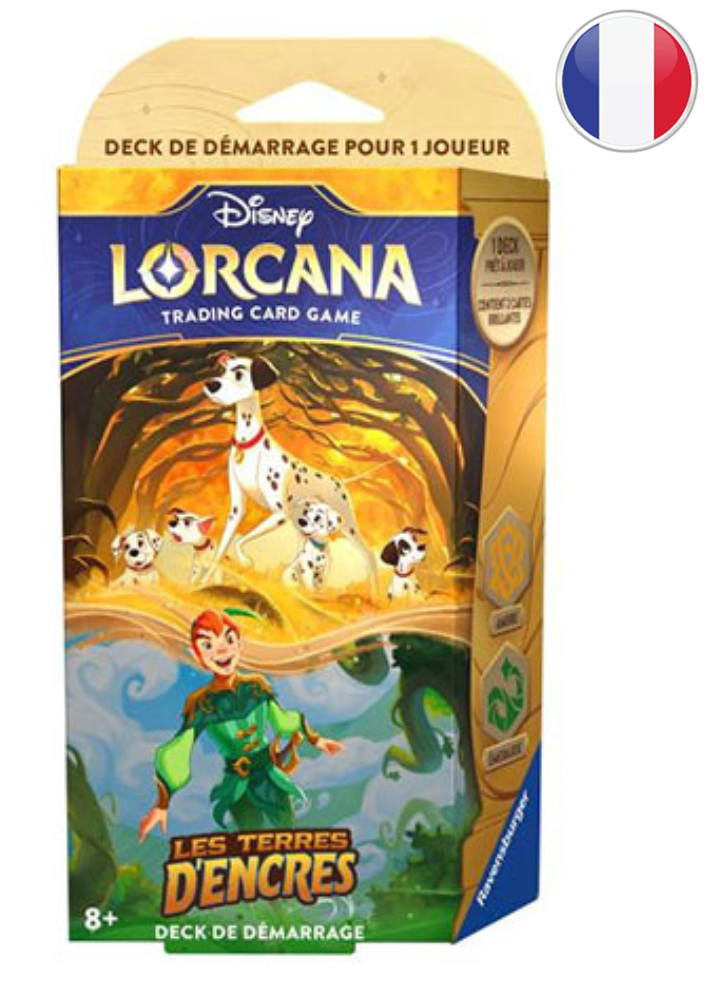 Disney Lorcana - Les Terres d’Encres - Deck de Démarrage en Français - Neuf