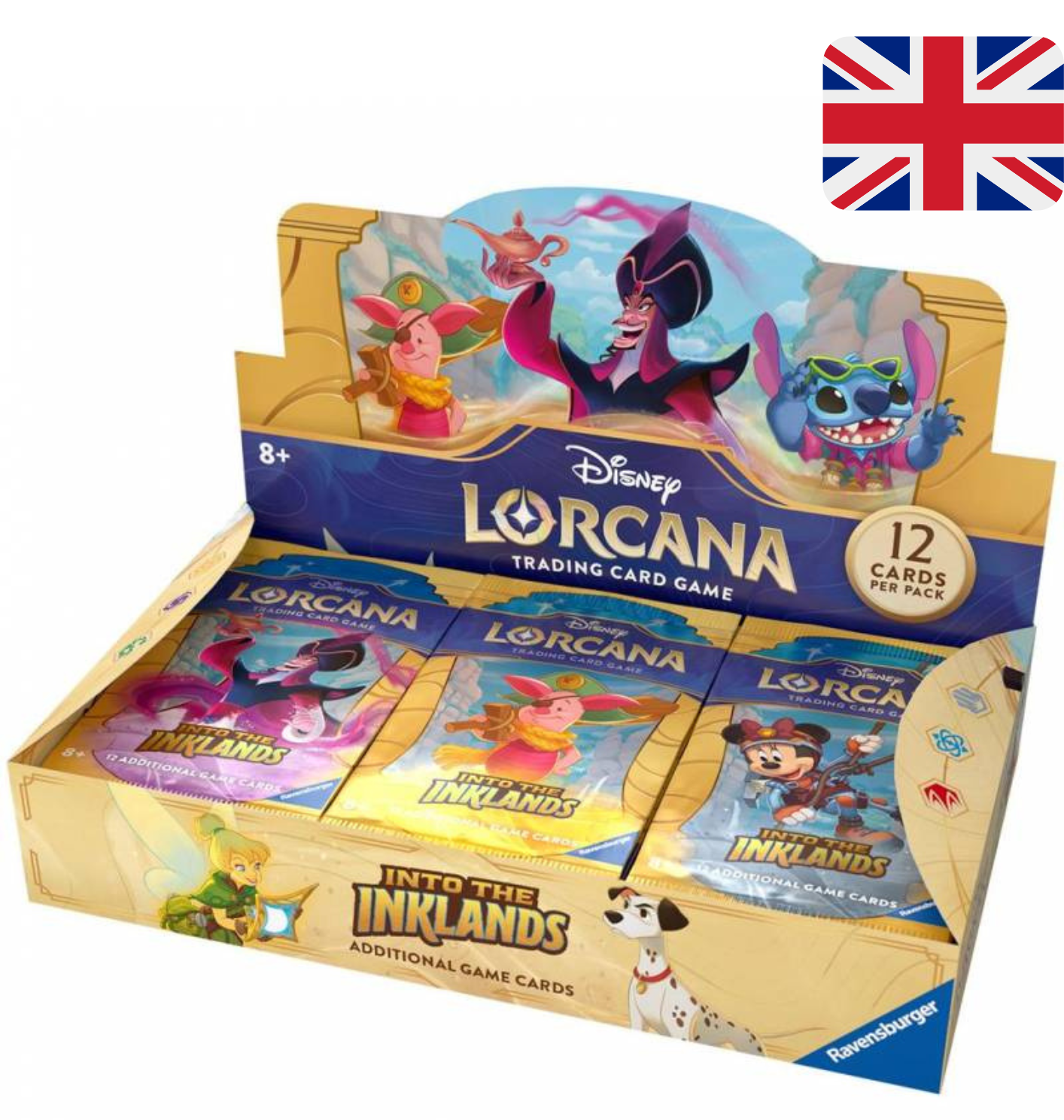 Disney Lorcana - Into the Inklands - Display de 24 Boosters en Anglais - Neuf