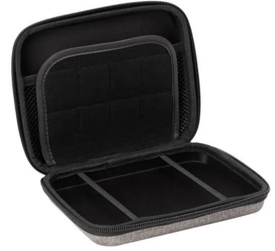 Housse de Protection Rigide Noire et Grise pour Nintendo 2DS - Under Control - Neuf