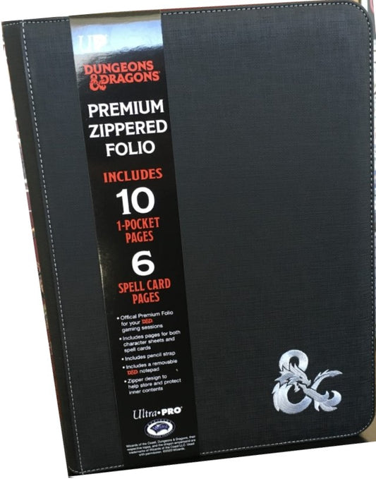 Dungeons and Dragons RPG : Premium Zippered Folio - Neuf