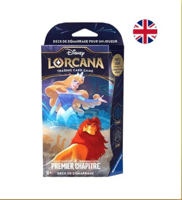 Disney Lorcana - The First Chapter - Reprint Starter Deck en ANGLAIS - Neuf scellé