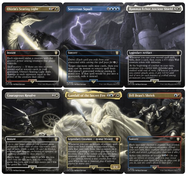Magic the Gathering - Coffret Scénique - Le Seigneur des Anneaux - Chroniques de la Terre du Milieu - Gandalf in the Pelennor fields en Anglais - Neuf scellé