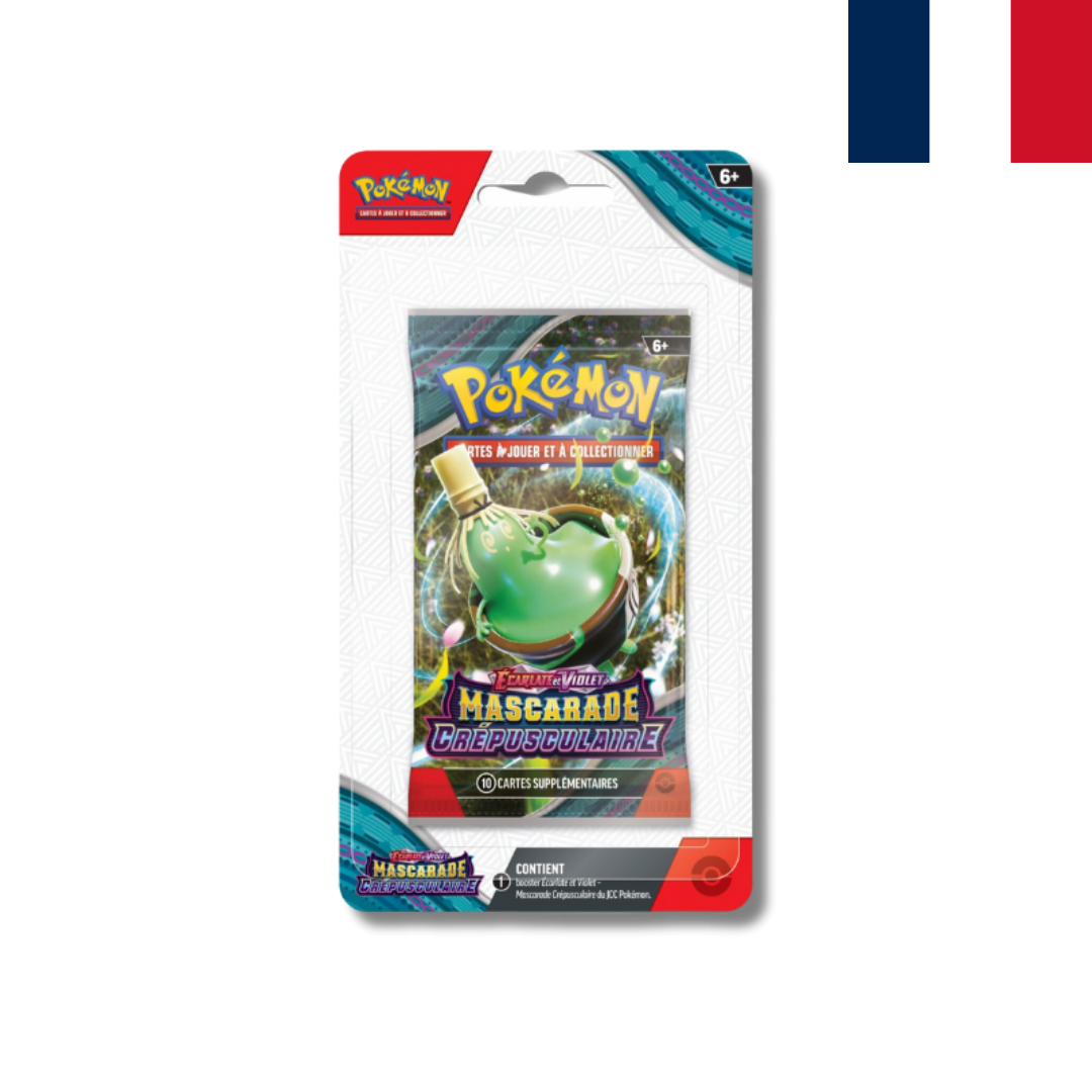 Pokémon - Booster Blister EV06 - Écarlate & Violet - Mascarade Crépusculaire - en français - Neuf scellé