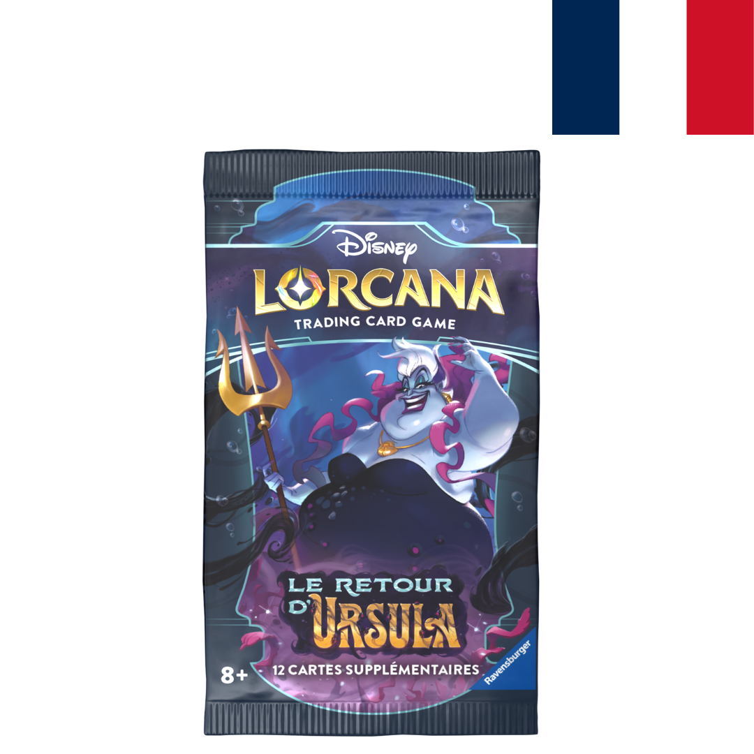 Disney Lorcana - Le Retour d'Ursula - Booster en Français - Neuf