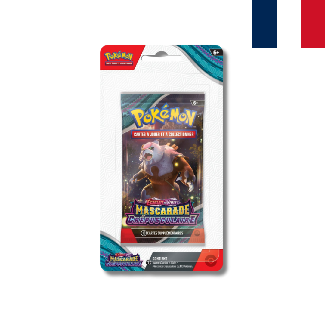 Pokémon - Booster Blister EV06 - Écarlate & Violet - Mascarade Crépusculaire - en français - Neuf scellé