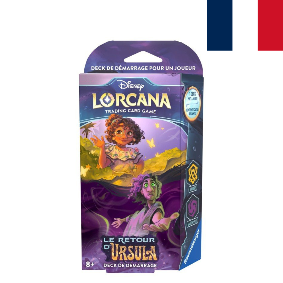 Disney Lorcana - Le Retour d'Ursula - Deck de Démarrage en Français - Neuf