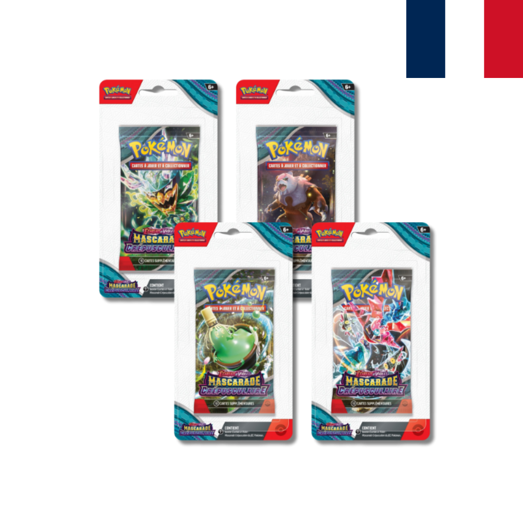 Pokémon - Booster Blister EV06 - Écarlate & Violet - Mascarade Crépusculaire - en français - Neuf scellé