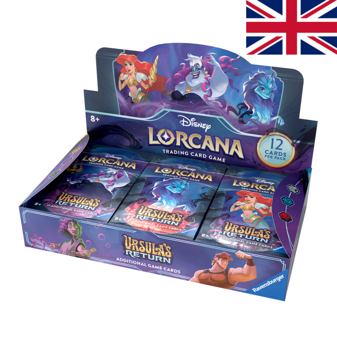 Disney Lorcana - Ursula's Return - Display de 24 Boosters en Anglais - Neuf