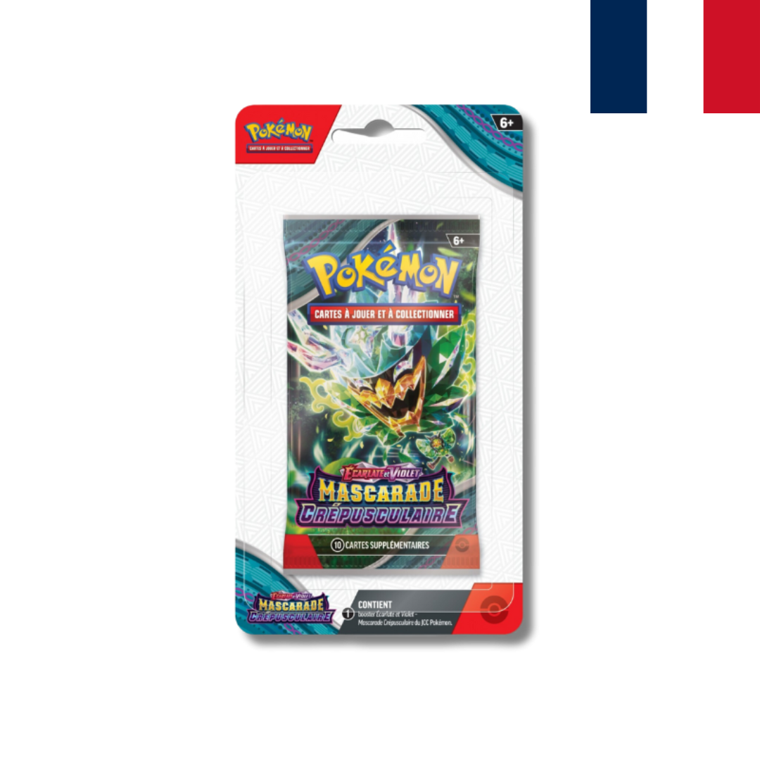 Pokémon - Booster Blister EV06 - Écarlate & Violet - Mascarade Crépusculaire - en français - Neuf scellé