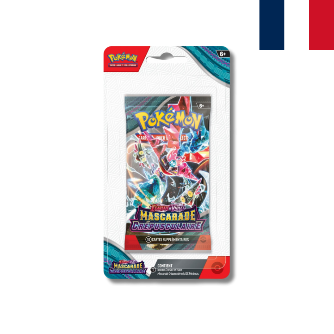 Pokémon - Booster Blister EV06 - Écarlate & Violet - Mascarade Crépusculaire - en français - Neuf scellé