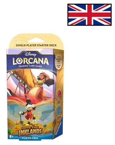 Disney Lorcana - Into the Inklands - Starter Deck en Anglais - Neuf