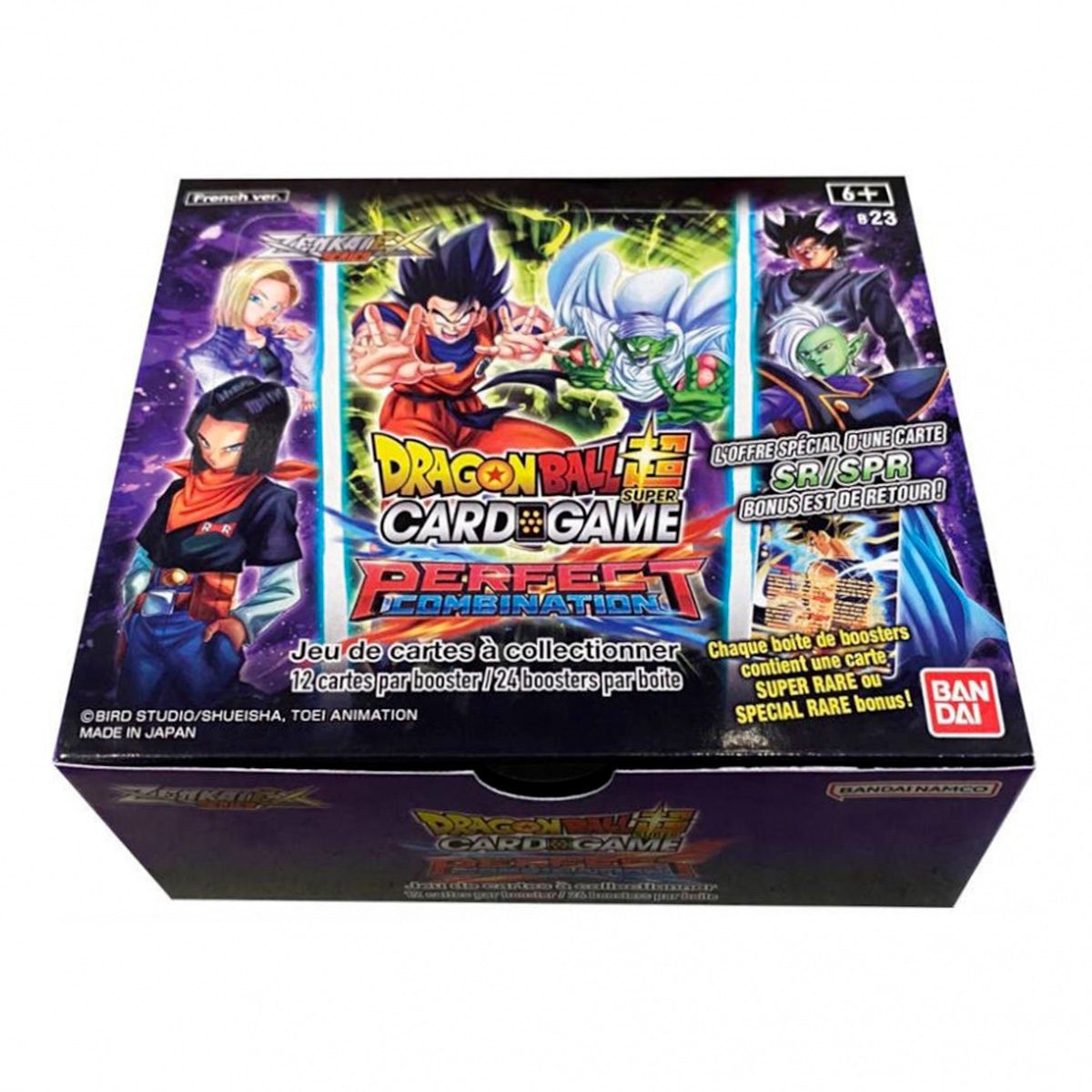 Dragon Ball Super - Boite de 24 Boosters : Perfect Combination - FR