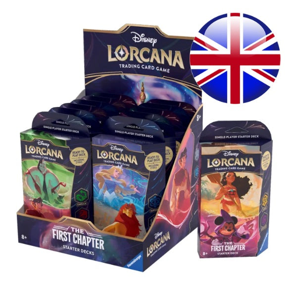 Disney Lorcana - The First Chapter - Reprint Starter Deck en ANGLAIS - Neuf scellé