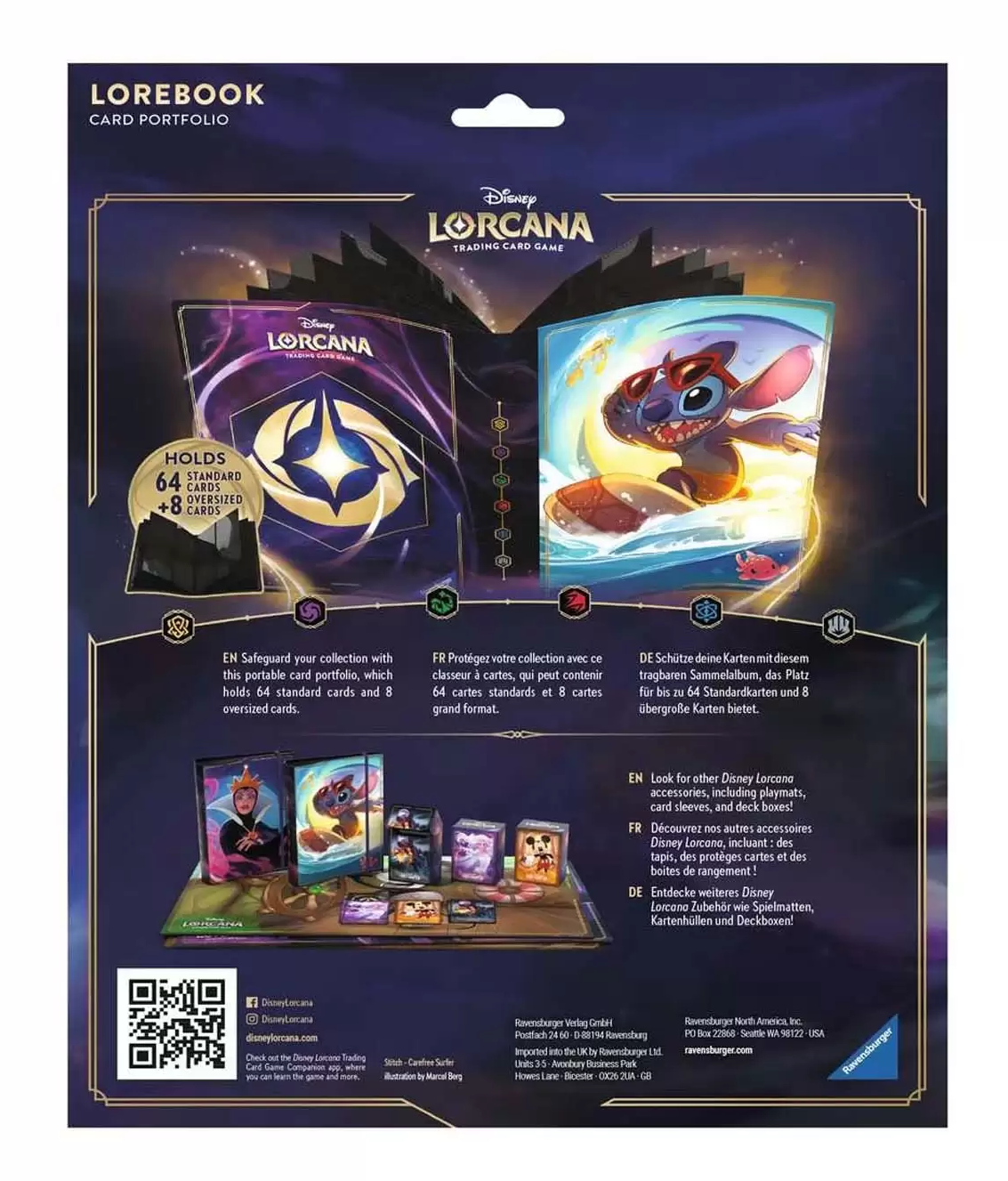 Disney Lorcana - Premier Chapitre - Portfolio - Lorebook - Neuf
