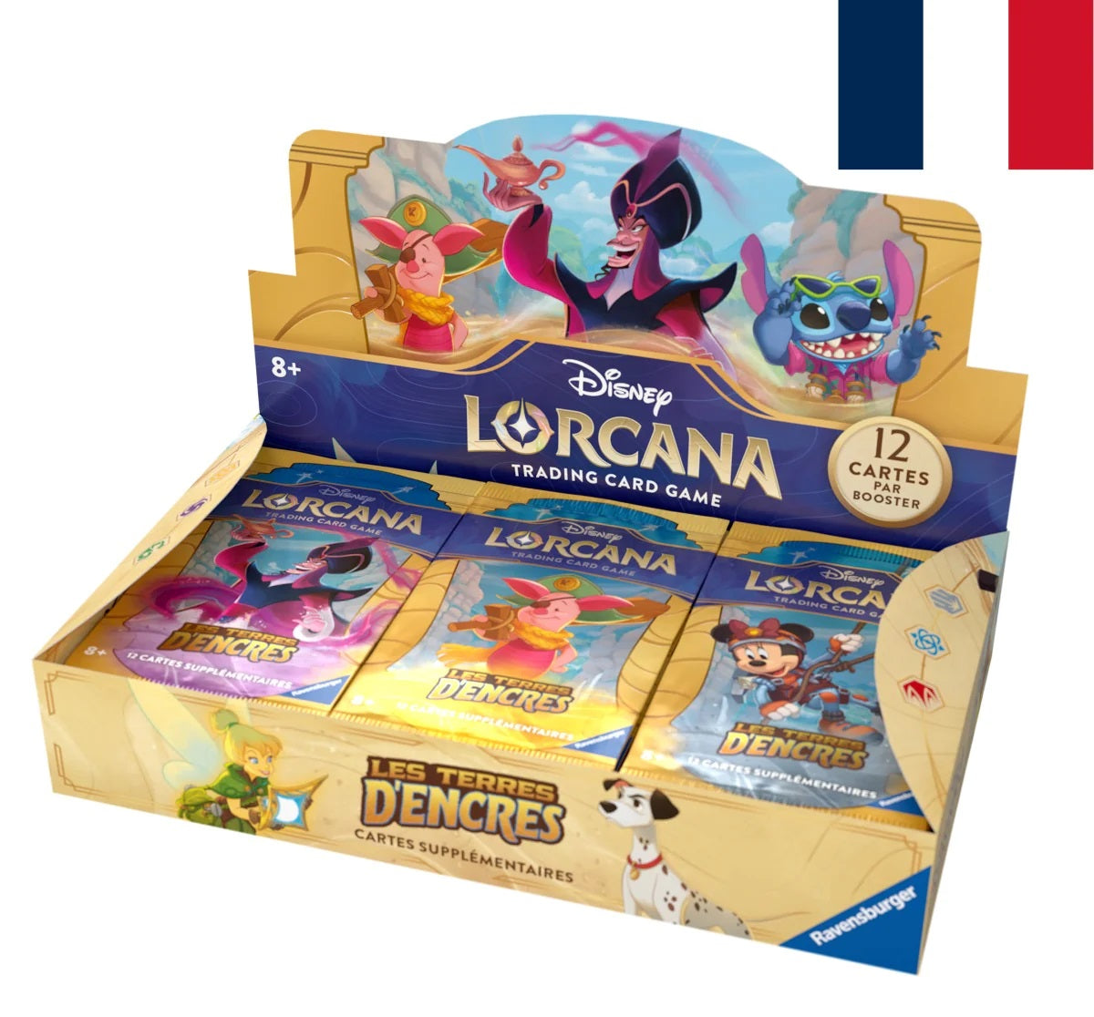 Disney Lorcana - Les Terres d’Encres - Display de 24 Boosters en Français - Neuf