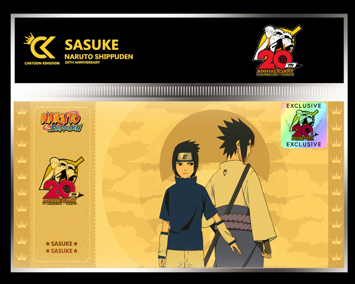 Naruto Shippuden - Golden Ticket - Édition 20ème Anniversaire - Neuf sous blister