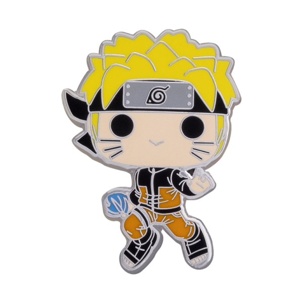 Ensemble de 4 pin's émaillés - Naruto Shippuden - Neuf sous blister