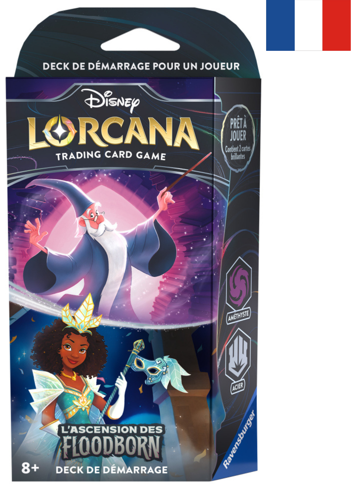 Disney Lorcana - L'Ascension des Floodborn - Deck de Démarrage en Français - Neuf