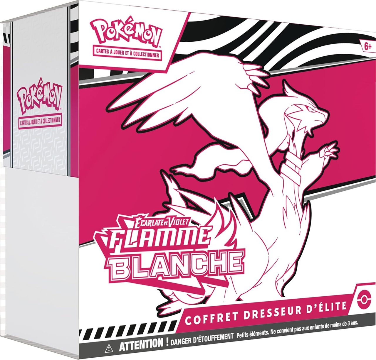 Pokémon - Coffret Dresseur d'Élite - ETB EV10.5 - Écarlate et Violet - Foudre Noire et Flamme Blanche - Neuf