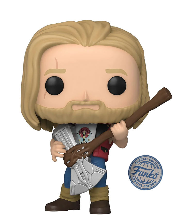 FUNKO POP 1085 - THOR LOVE AND THUNDER - RAVAGER THOR - NEUF